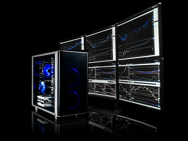 computer with monitor array