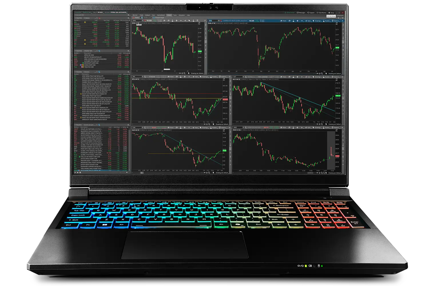 Falcon F-25 Trading Laptop